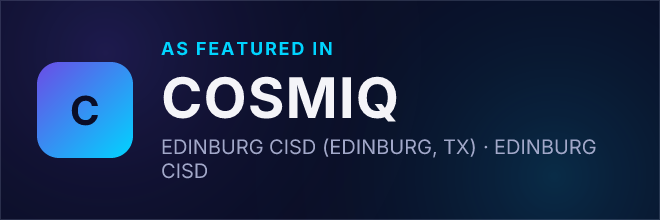 EDINBURG CISD (EDINBURG, TX) — Featured in COSMIQ