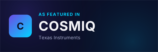 Texas Instruments — Featured in COSMIQ