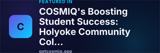 Featured in COSMIQ's Boosting Student Success: Holyoke Community College Expands Child Care Access