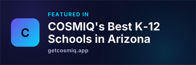 Featured in COSMIQ's Best K-12 Schools in Arizona