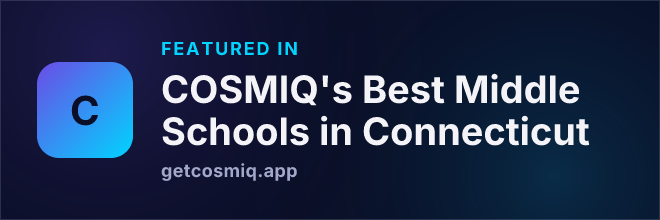 Featured in COSMIQ's Best Middle Schools in Connecticut