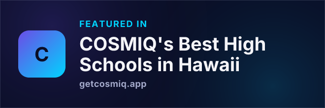 Featured in COSMIQ's Best High Schools in Hawaii