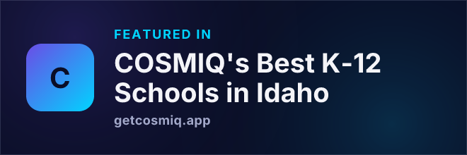 Featured in COSMIQ's Best K-12 Schools in Idaho