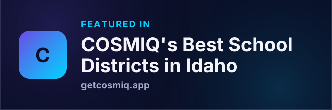 Featured in COSMIQ's Best School Districts in Idaho