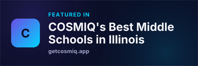 Featured in COSMIQ's Best Middle Schools in Illinois