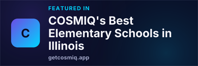 Featured in COSMIQ's Best Elementary Schools in Illinois