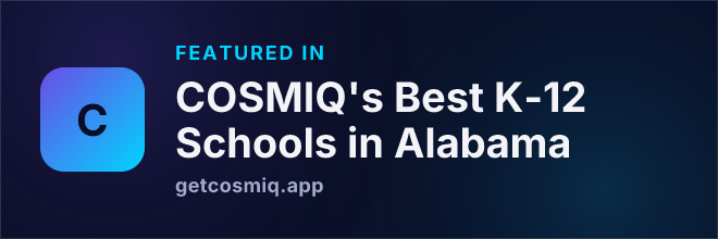 Featured in COSMIQ's Best K-12 Schools in Alabama