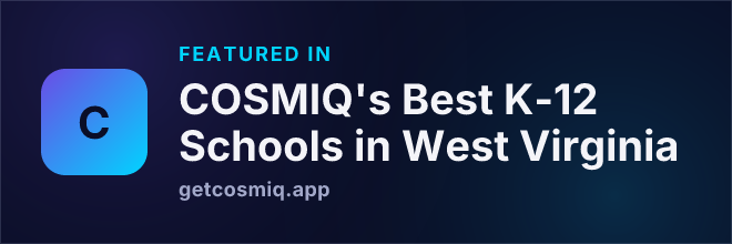 Featured in COSMIQ's Best K-12 Schools in West Virginia