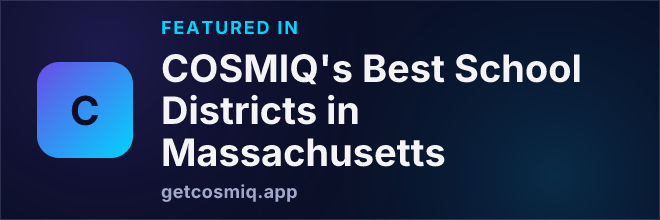 Featured in COSMIQ's Best School Districts in Massachusetts