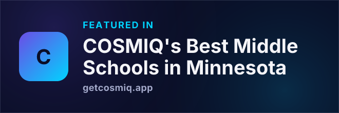Featured in COSMIQ's Best Middle Schools in Minnesota
