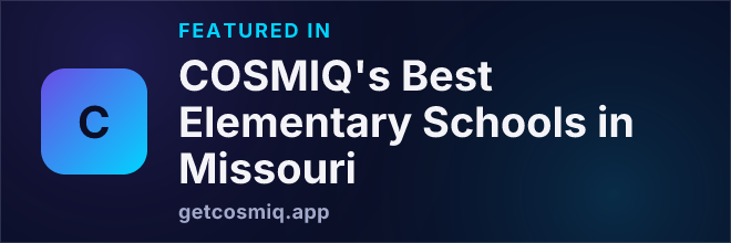 Featured in COSMIQ's Best Elementary Schools in Missouri
