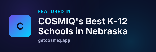 Featured in COSMIQ's Best K-12 Schools in Nebraska