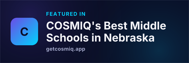 Featured in COSMIQ's Best Middle Schools in Nebraska