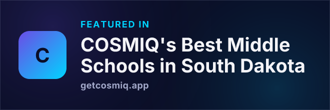 Featured in COSMIQ's Best Middle Schools in South Dakota