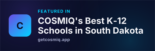 Featured in COSMIQ's Best K-12 Schools in South Dakota