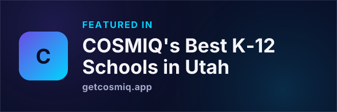 Featured in COSMIQ's Best K-12 Schools in Utah
