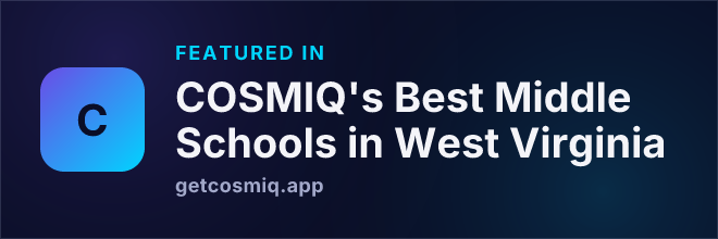Featured in COSMIQ's Best Middle Schools in West Virginia