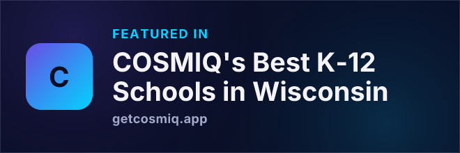Featured in COSMIQ's Best K-12 Schools in Wisconsin