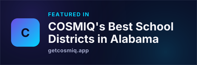 Featured in COSMIQ's Best School Districts in Alabama