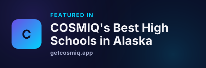 Featured in COSMIQ's Best High Schools in Alaska