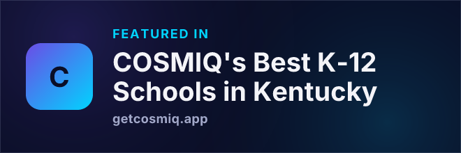 Featured in COSMIQ's Best K-12 Schools in Kentucky