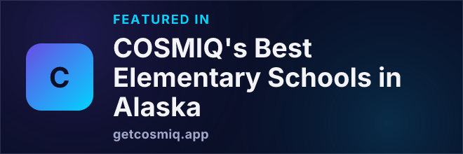 Featured in COSMIQ's Best Elementary Schools in Alaska