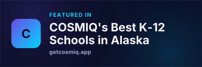 Featured in COSMIQ's Best K-12 Schools in Alaska