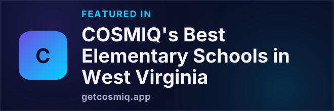 Featured in COSMIQ's Best Elementary Schools in West Virginia