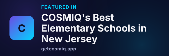 Featured in COSMIQ's Best Elementary Schools in New Jersey