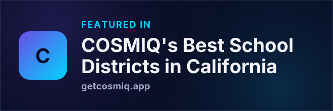 Featured in COSMIQ's Best School Districts in California