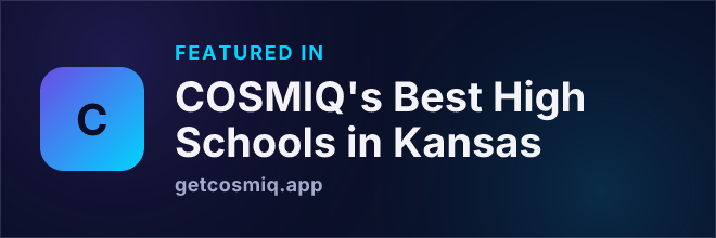 Featured in COSMIQ's Best High Schools in Kansas