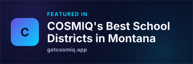 Featured in COSMIQ's Best School Districts in Montana