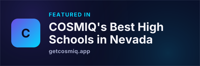 Featured in COSMIQ's Best High Schools in Nevada