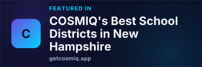 Featured in COSMIQ's Best School Districts in New Hampshire