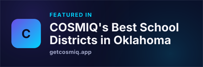 Featured in COSMIQ's Best School Districts in Oklahoma