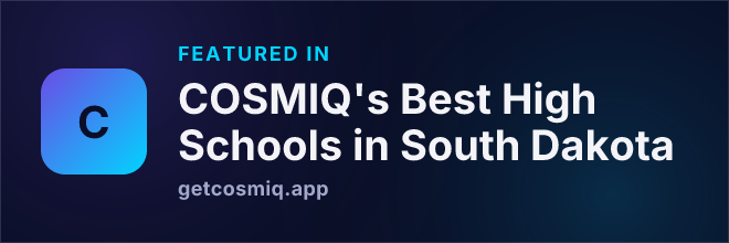 Featured in COSMIQ's Best High Schools in South Dakota