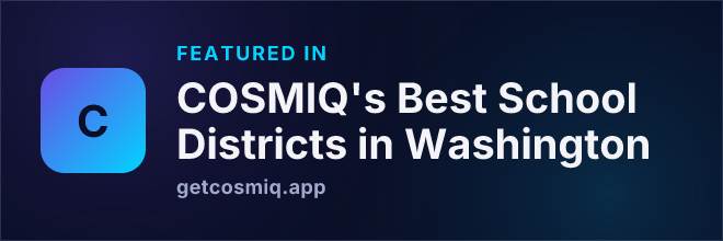 Featured in COSMIQ's Best School Districts in Washington