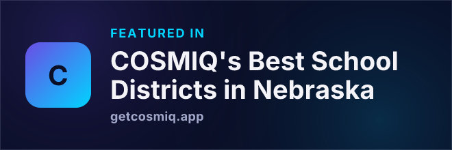 Featured in COSMIQ's Best School Districts in Nebraska