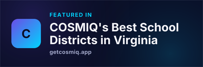 Featured in COSMIQ's Best School Districts in Virginia