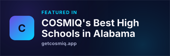 Featured in COSMIQ's Best High Schools in Alabama