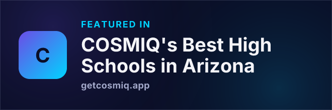 Featured in COSMIQ's Best High Schools in Arizona
