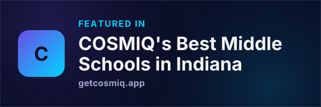 Featured in COSMIQ's Best Middle Schools in Indiana