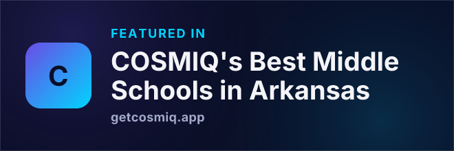 Featured in COSMIQ's Best Middle Schools in Arkansas