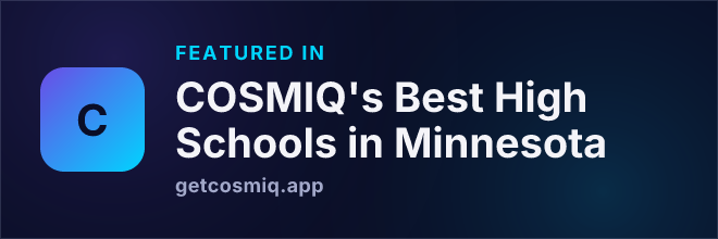 Featured in COSMIQ's Best High Schools in Minnesota