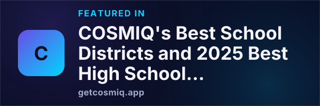 Featured in COSMIQ's Best School Districts and 2025 Best High Schools in Mississippi