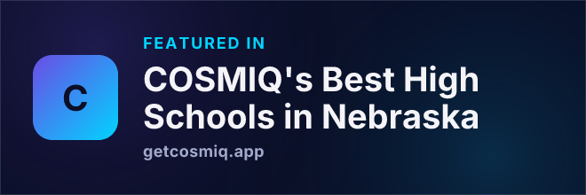 Featured in COSMIQ's Best High Schools in Nebraska