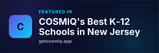 Featured in COSMIQ's Best K-12 Schools in New Jersey