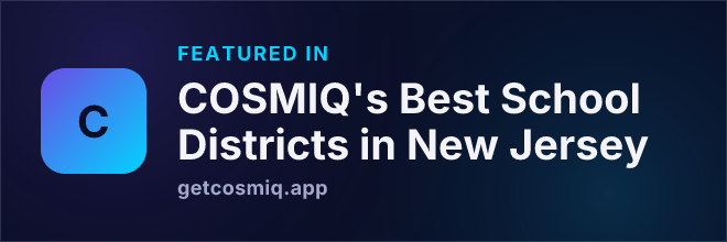 Featured in COSMIQ's Best School Districts in New Jersey