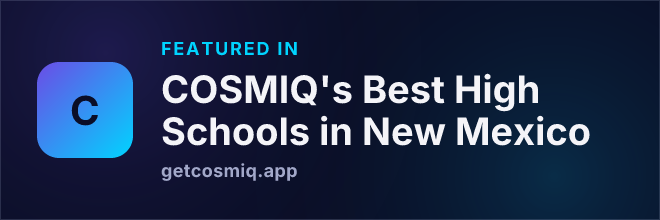 Featured in COSMIQ's Best High Schools in New Mexico