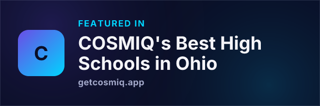 Featured in COSMIQ's Best High Schools in Ohio